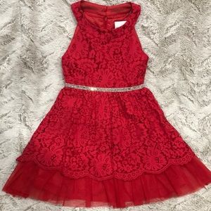 Beautiful Red Lace dress